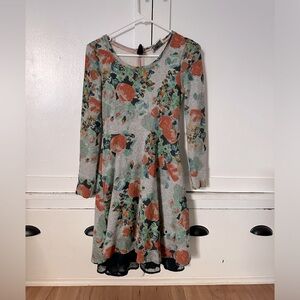 Floral Anthro Dress